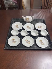 vintage miniature Porcelain Tea Set Made In Japan