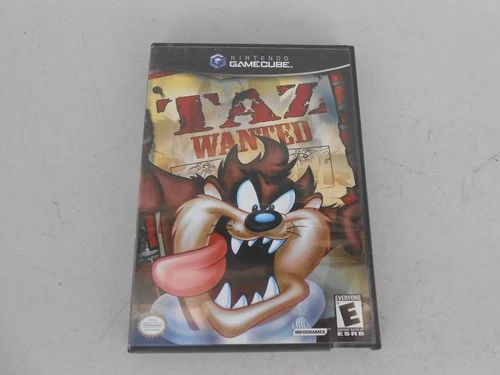 Taz: Wanted Nintendo GameCube, 2002 with Case No Manual Cleaned & Polished