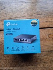 TP-Link LS1005G 5-Port Desktop/Wallmount Gigabit Ethernet Switch/Hub, Network