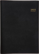 Takahashi 2025 Planner, April Start, A5 Weekly Ring Diary, Black, No. 971