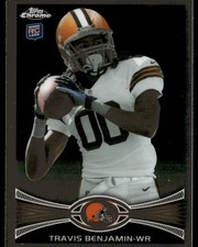 2012 Topps Chrome Travis Benjamin Rookie Cleveland Browns #43