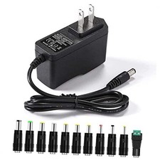 9V 2A AC Adapter Power Supply Charger 9 Volts 2 Amps Regulated Switching