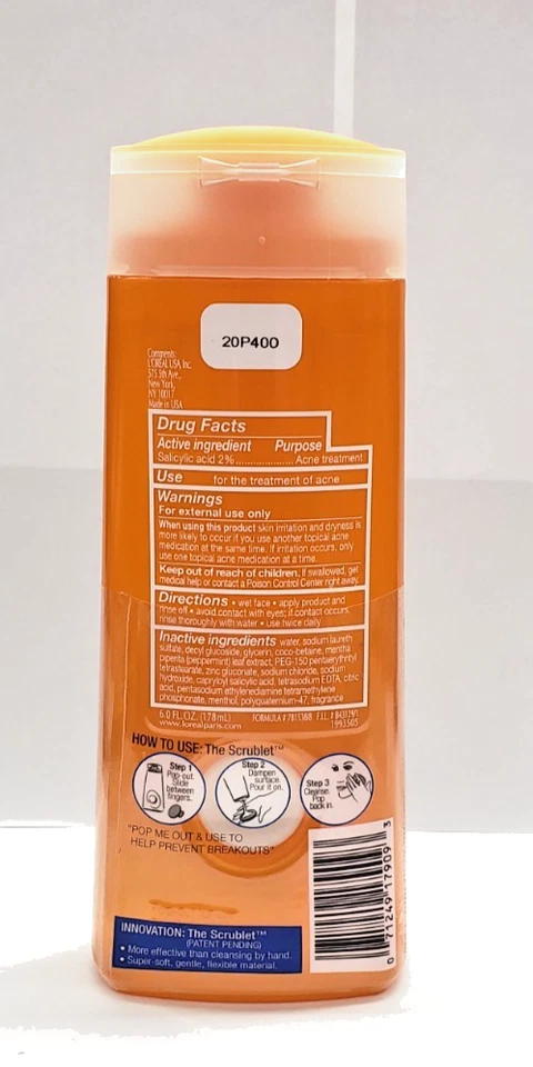 NEW L'Oréal Go 360 Clean, Anti-Breakout Facial Cleanser for Acne Prone Skin - Image 2 of 2