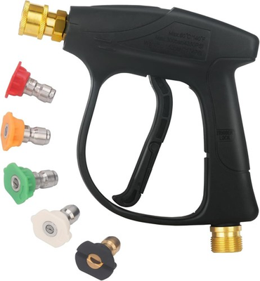 #ad High Pressure Washer Gun 3000 PSI Max with 5 Color Quick Connect Nozzles $21.99