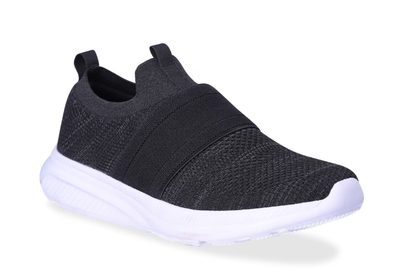Athletic Works Mens Athletic Sneakers Banded Knit Slip on  display picture 3