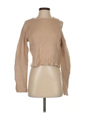 Intermix Women Brown Pullover Sweater P