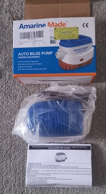 Amarine Made automatische Bilgenpumpe 12V 750GPH, AM-NBP1-G750