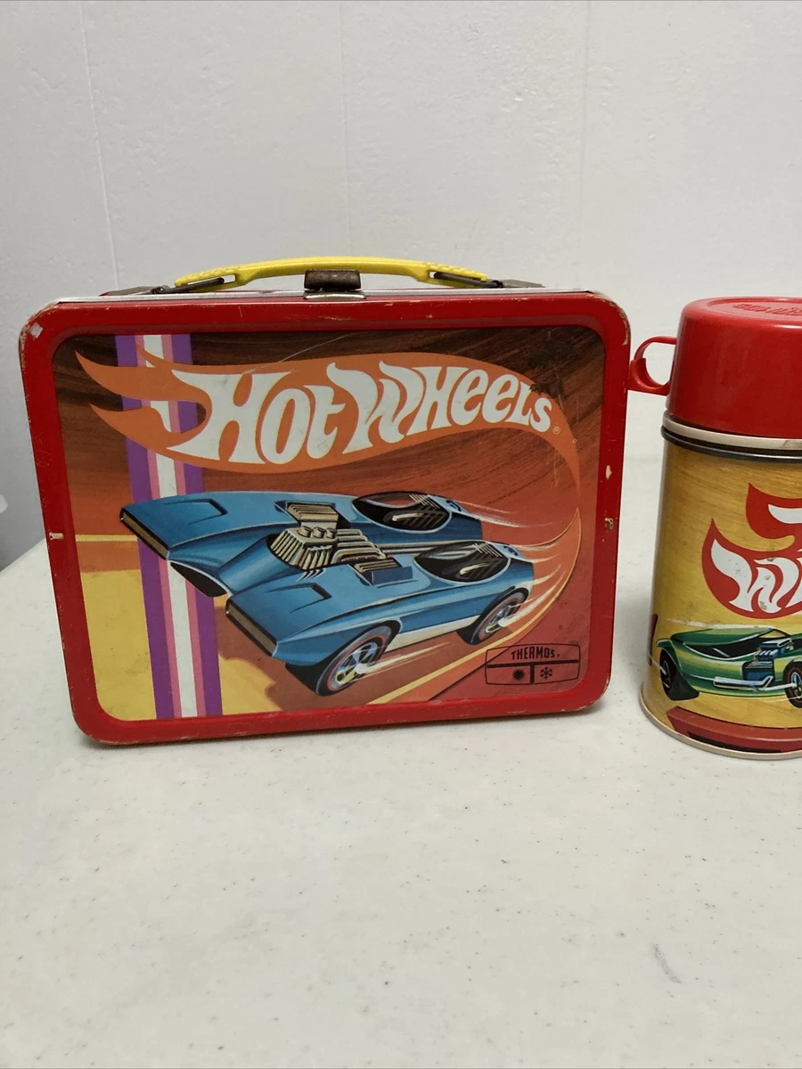 Vintage hot wheels lunch box 2025