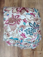 Tessuto stampa fatto a mano cotone indiano 25 iarde Sanganeri tessuto stampato a blocchi a mano