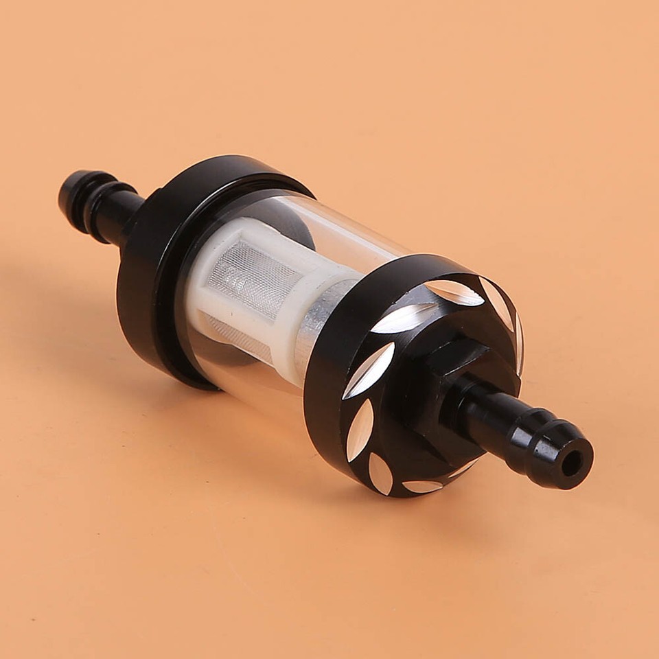 In Line Fuel Filters CNC Aluminum Alloy 8mm 5/16" Motorcycle Universal Oil Gas Fuel Filter - AliExpre Clear View Glasses - Foto 11