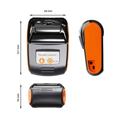 Mini58mm Handheld Bluetooth-compatible Pocket Mobile POS Thermal Receipt Printer - Picture 6 of 11
