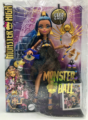 Monster High Cleo de Nile MonsterBall Puppe Mattel HNF70 OVP Zubehör Fashion  4+