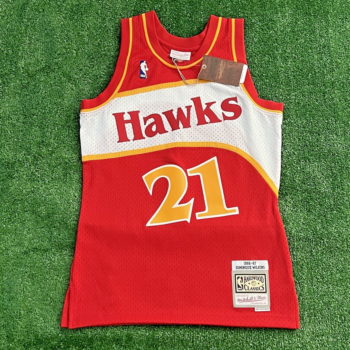 Dominique Wilkins Atlanta Hawks 1986-87 Mitchell & Ness Swingman