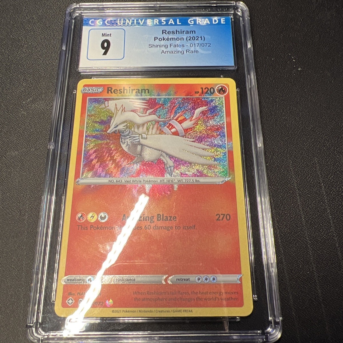Reshiram 017/072 Shining Fates Holo for sale online | eBay