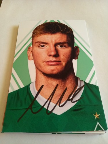 Signiertes Foto Nick Woltemade Werder Bremen NEU