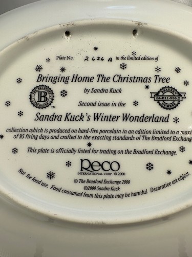 Sandra Kuck ""Bringinging Home the Christmas Tree"" 2da edición en invierno país de las maravillas - Imagen 4 de 6