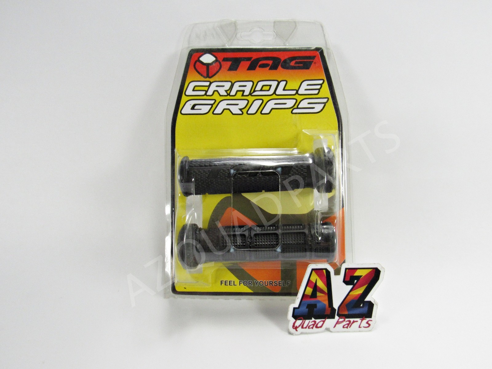 Tag ATV Handlebar Grips Black Can Am DS450 DS 650 DS 450 650 Renegade