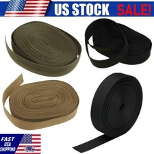 US Heavy Duty Nylon Webbing Strap 10 Yards Heavyweight Straps Flat Webbing Strap