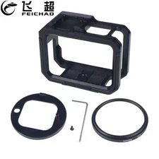 Aluminium Frame Body W/ Cold Shoe Protector Action Camera Cage For GoPro Hero 13