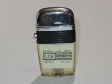 vintage SCRIPTO VU LIGHTER ~ U.S. TOOL AND SUPPLY CO., DETROIT ~ nice