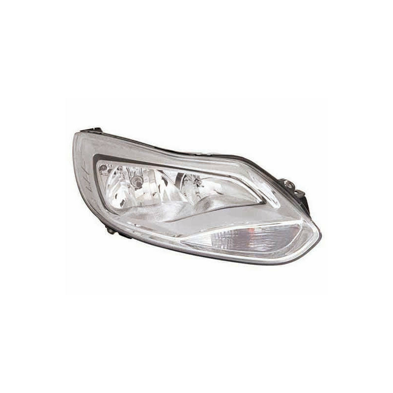 Phare Focus 3 phase 1 droit optique avant chromé H1 H7 pour modèle 2011 2012 2013 2014