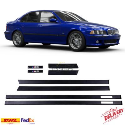 #ad Body Side Moulding Trim For BMW E39 M5 Style 5 Series Sedan 1997 2003 Model Year $79.00