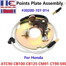 US Points Plate Assembly For HONDA ATC90 CT90 S90 CM91 SL90 ST90 CB100 SL CL100