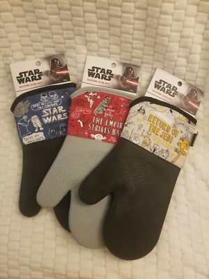 Star Wars Set Pices Silicone Oven Mitt