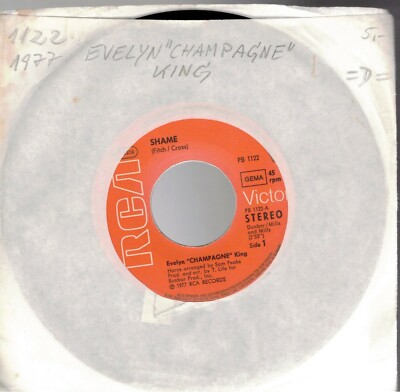 Evelyn ''Champagne'' King    Shame