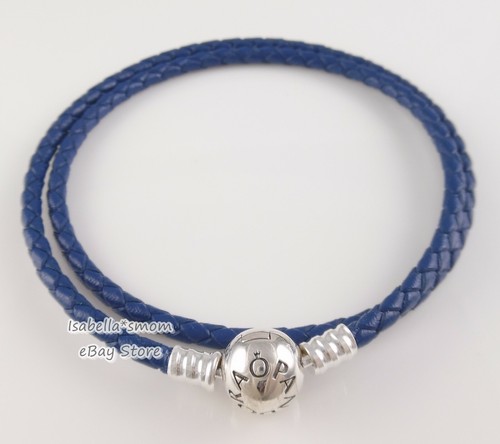 Authentic PANDORA Double NAVY BLUE 