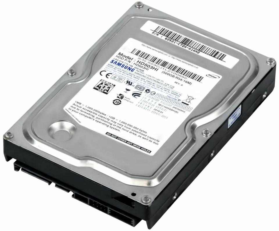 Hard Drive Samsung Spinpoint F3EG HD503HI 500GB 7200RPM 16MB SATA II 3.5'' - Image 2 of 3