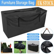 Extra Large Waterproof Heavy Duty Outdoor Garden Furniture Cushion Storage Bag
