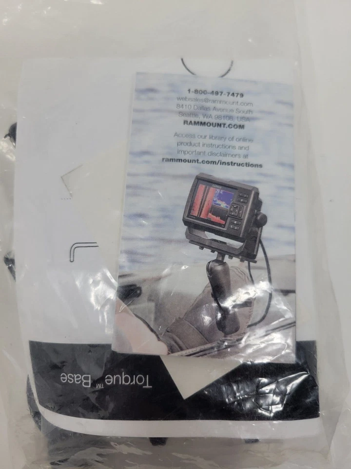 RAM-B-408-112-15-A-GOP1U RAM Torque Large Rail Base with Univ Action Cam Base. - Image 4 of 4