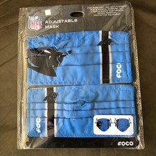 NFL Adult Size Gameday Adjustable Face Covering - PACK OF 2 MASKS