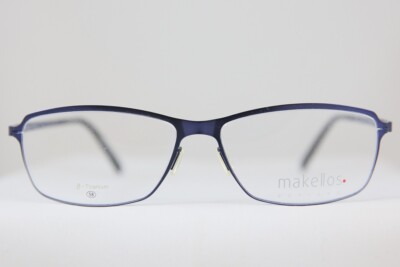 GREAT NEW MAKELLOS POTSDAM TITANIUM EYEGLASSES  MADE IN JAPAN X