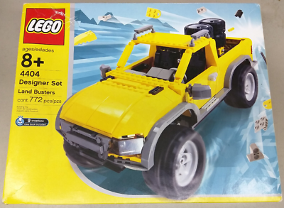 LEGO Designer Set 4404 Land Busters NEW Pickup Truck ATV Race Car 