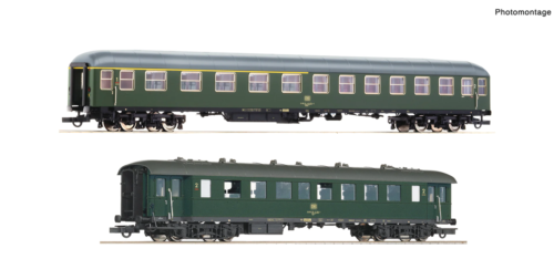 Roco 74011 skala HO DB zestaw wagonów wolnobieżnych (2) IV - Zdjęcie 1 z 2