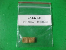 Thorlabs Plano Convex F= 12.00 mm, D= 6mm N-BK7 -- LA 1470-C -- New