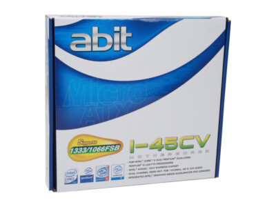 Abit I-45CV Socket 775 Intel 945GC mATX Motherboard
