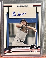 2023 Panini USA Stars & Strips - Adam Hachman - 18U National Signatures 