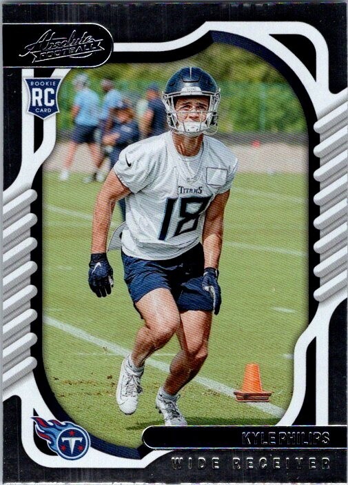 KYLE PHILLIPS 2022 PANINI ABSOLUTE RC TITANS #180