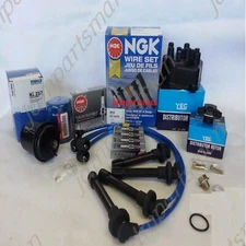 Tune Up Kit 1996-2000 Honda Civic 1.6L CX DX EX LX (With NGK V-Power Plugs)