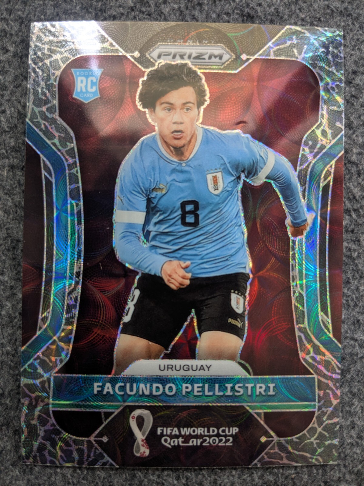 2022 PANINI PRIZM WORLD CUP FACUNDO PELLISTRI ELEPHANT CHOICE PRIZM ROOKIE#275