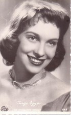 Karta z autografem Inge Eggers około 1952 roku w Wyobrażalnym Chorym