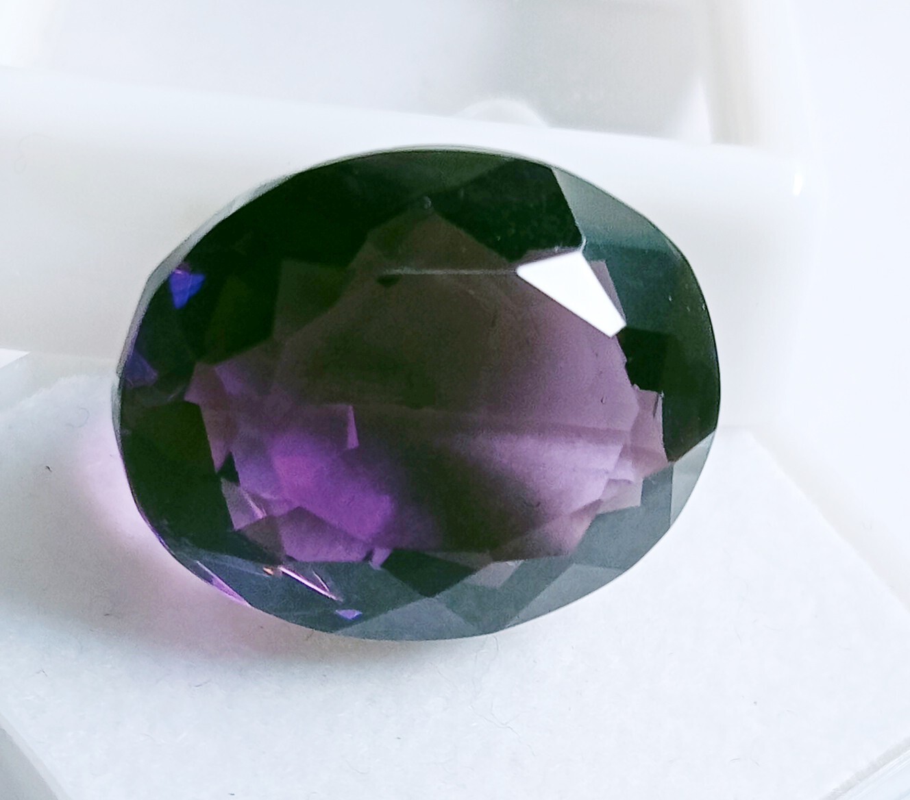 Taaffeite Color Code Rgb Superb Natural Purple Blue Taaffeite Oval Cut 17.60 Ct Certified Loose ...