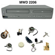 MAGNAVOX MWD 2206 DVD/VCR Combo Player Recorder Genuine Parts/FREE SHIP OVER 35