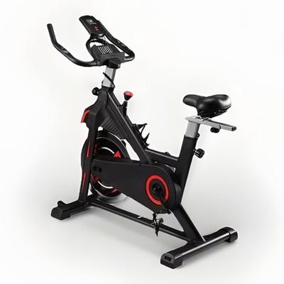 Spinning Bike Adjustable Seat & Height Friction Brake Belt Drive 330lb