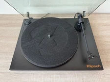 Rare Klipsch Pro-Ject Turntable Belt Drive Ortofon OM-5E Cartridge - See Video
