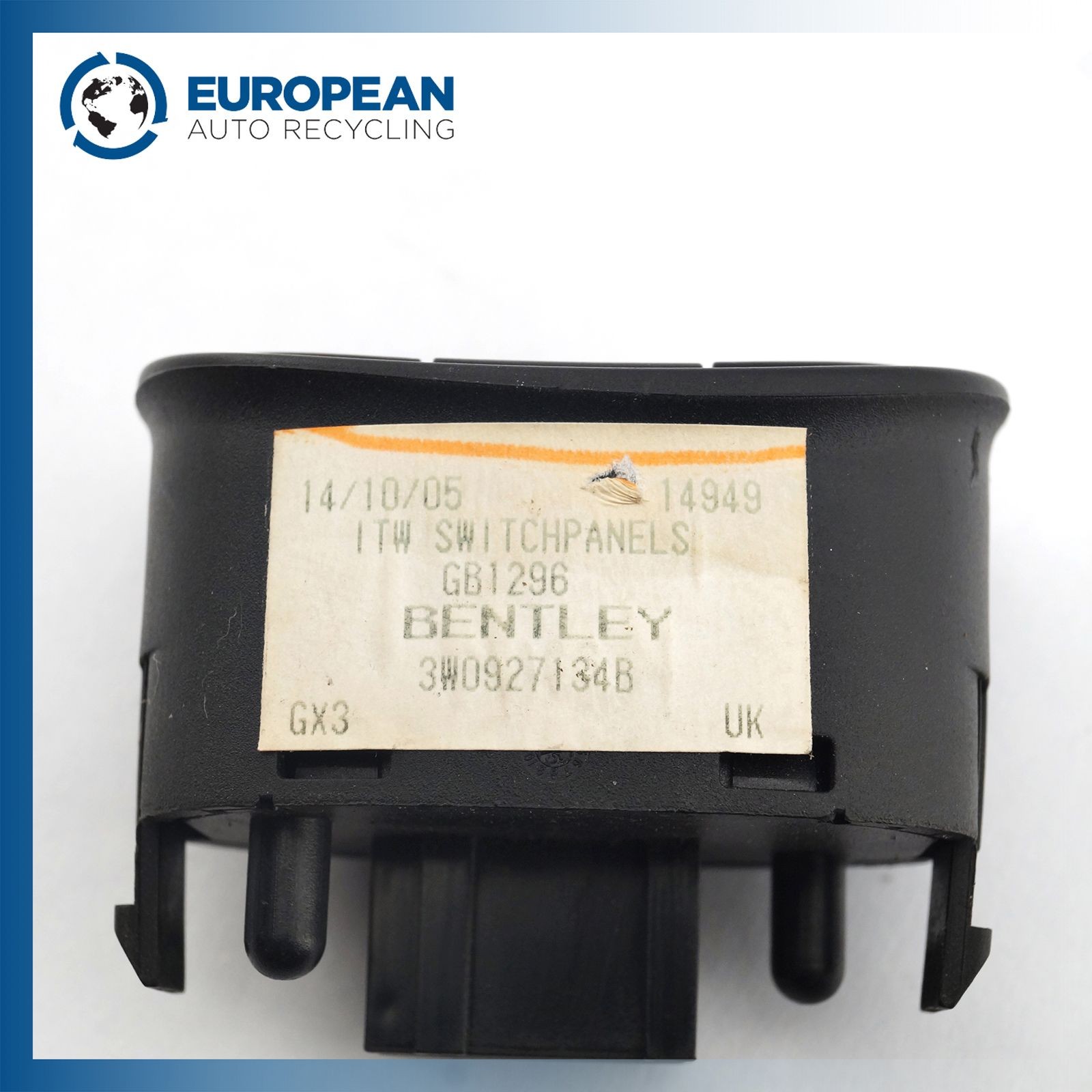 03-12 Bentley Continental GTC ESP PDC TRIP Button Control Switch 3W0927134B OEM