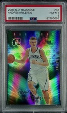 2008-09 Upper Deck Radiance 46/299 Andrei Kirilenko #46 PSA 8 1ek2